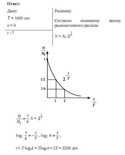 Период полураспада радиоактивного изотопа 1 год через какое время в образце массой 20 мг