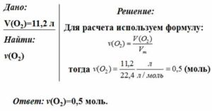 Каждому веществу соответствует