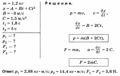 Тело массой 3 кг движется вдоль оси ох на рисунке