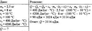 Какое количество теплоты необходимо чтобы 5. В медную кастрюлю массой 2 5 килограмма налита 8 килограмм воды. Вещество воду массой 2 кг нагревают от -10 до 10. В медную кастрюлю массой 2,5 налили 8 кг воды 10 градусах. В медную кастрюлю массой 2.5.